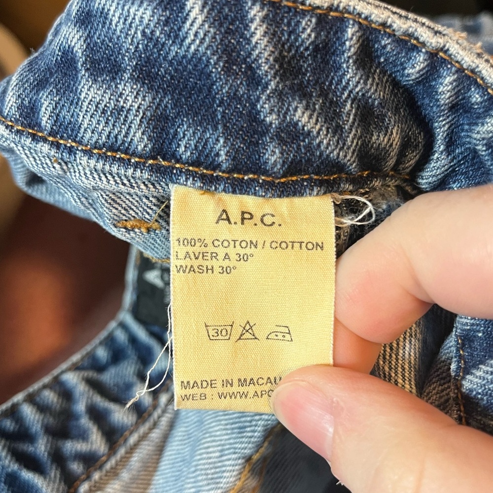 A.P.C. Denim Mini Skirt - Picture 5 of 5